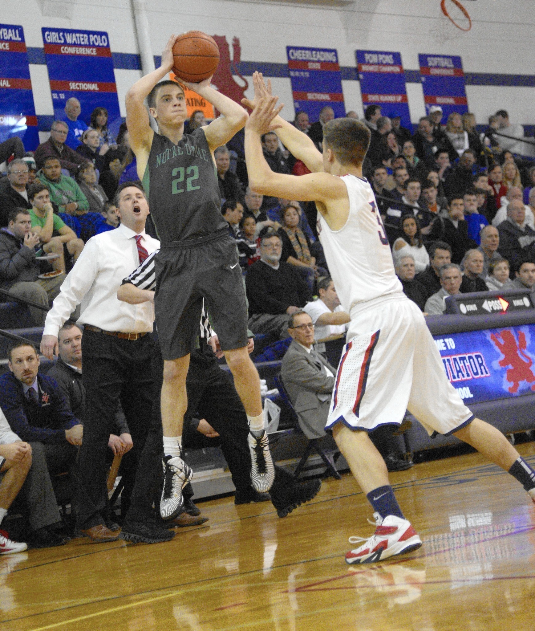 Boys basketball: Notre Dame can clinch share of ESCC title with win ...