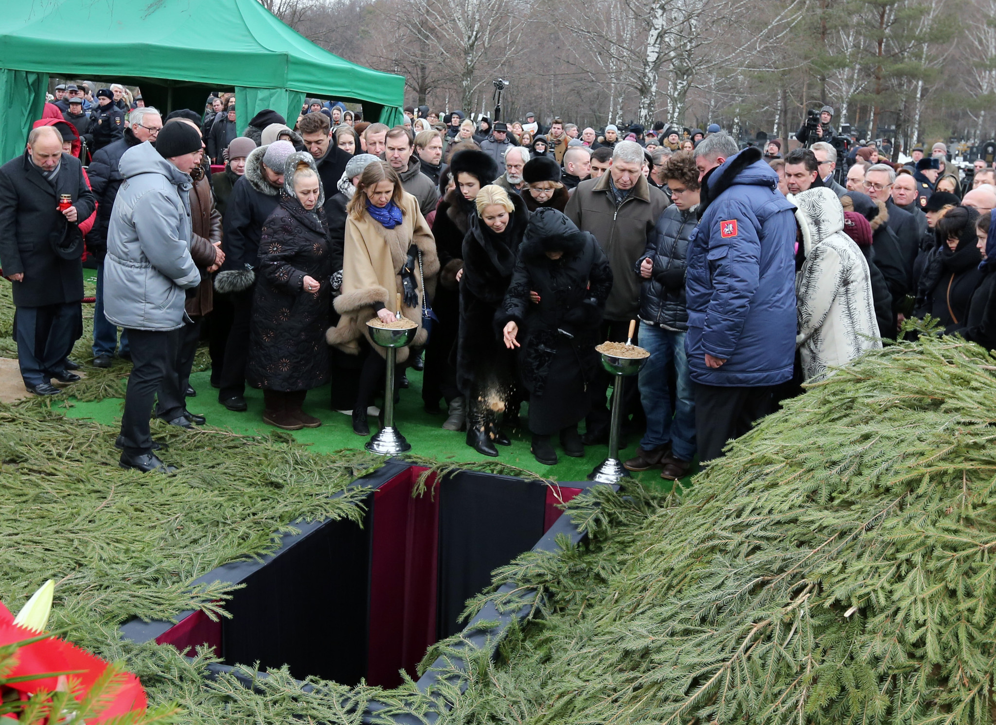 Дедушка похоронен. Похороны Бориса Немцова.