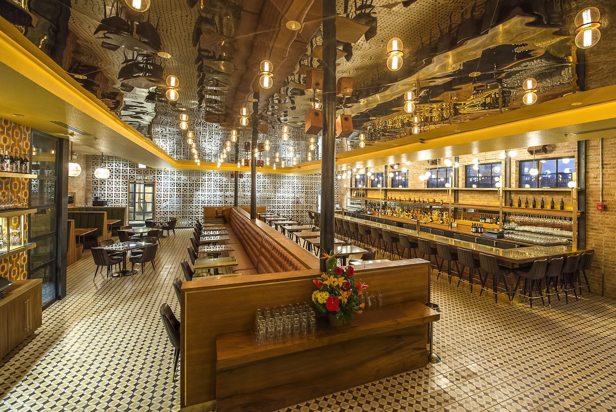 The Brass Monkey, a combination '70s American-themed restaurant and