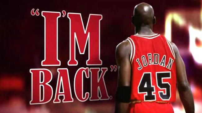 歷史上的今天：I'm Back - NBA - 籃球| 運動視界Sports Vision
