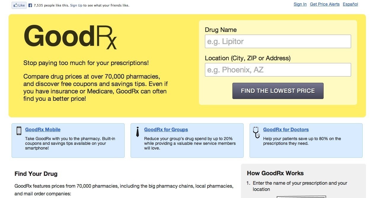 Up To 80% Off Prescriptions From GoodRx