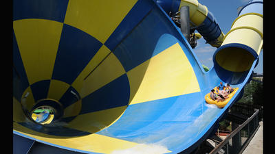 Pictures: Florida's most thrilling water park slides