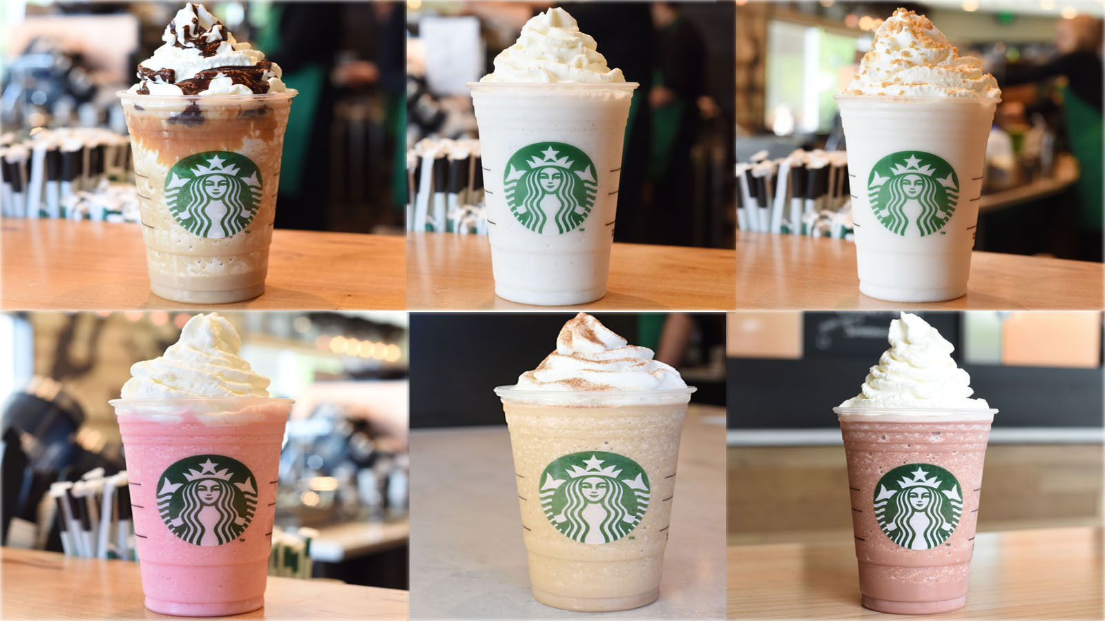 Starbucks six new Frappuccino flavors - LA Times.