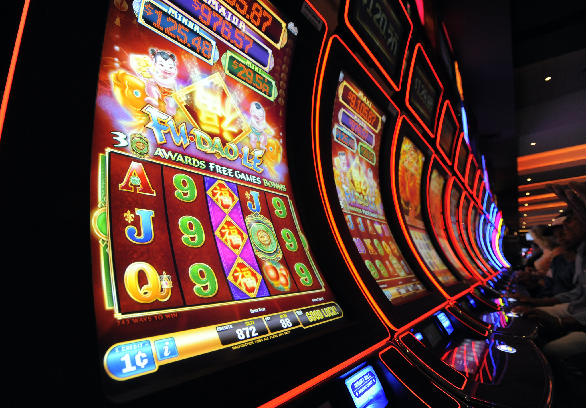 Casinos of slot machine