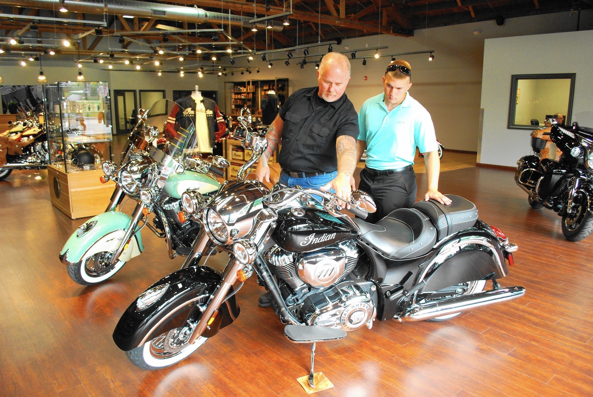 Libertyville made an exception, motorcycle dealership opens in downtown