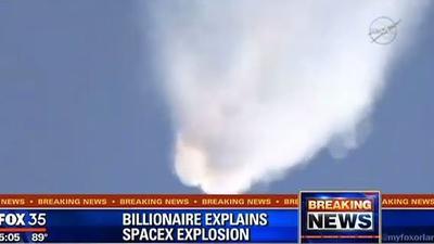 Elon Musk explains SpaceX rocket explosion