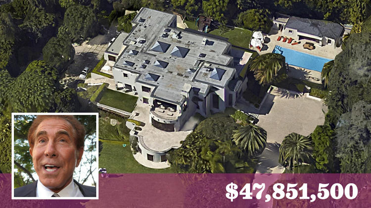 Billionaire Steve Wynn buys Guess co-founder’s Beverly Hills estate for ...