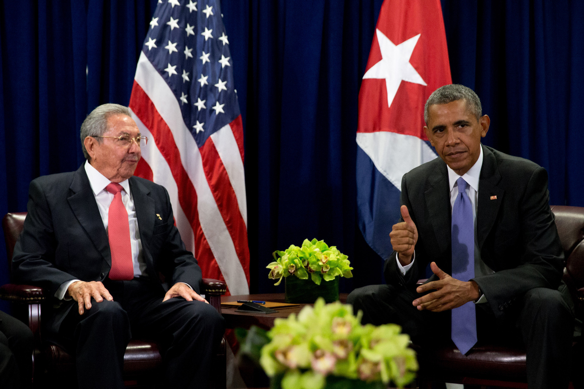 U.S., Cuba leaders meet for 2nd time in this year Chicago Tribune