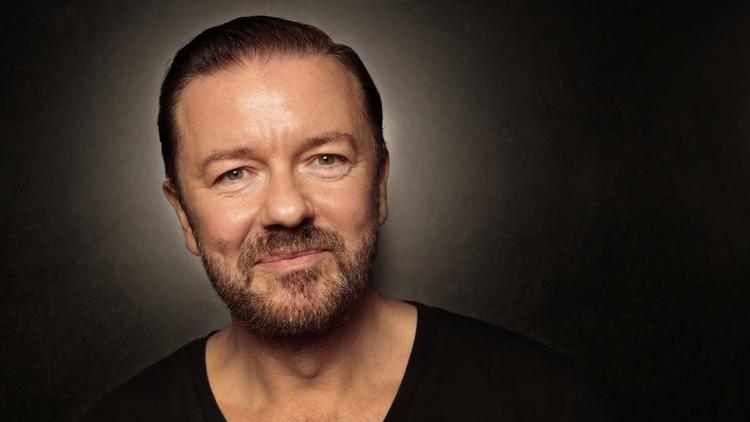 Ricky Gervais is back.  (Carolyn Cole/Los Angeles Times)