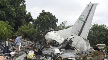Cargo plane crashes near international airport in South Sudan, killing at least 25