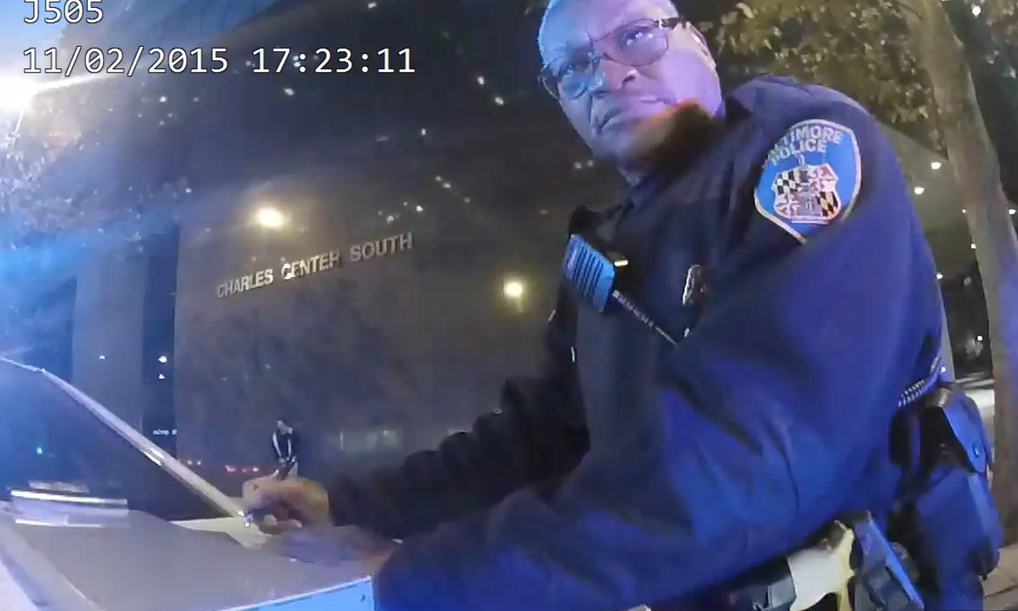 footage-from-body-cameras-shows-baltimore-officers-on-the-job-and