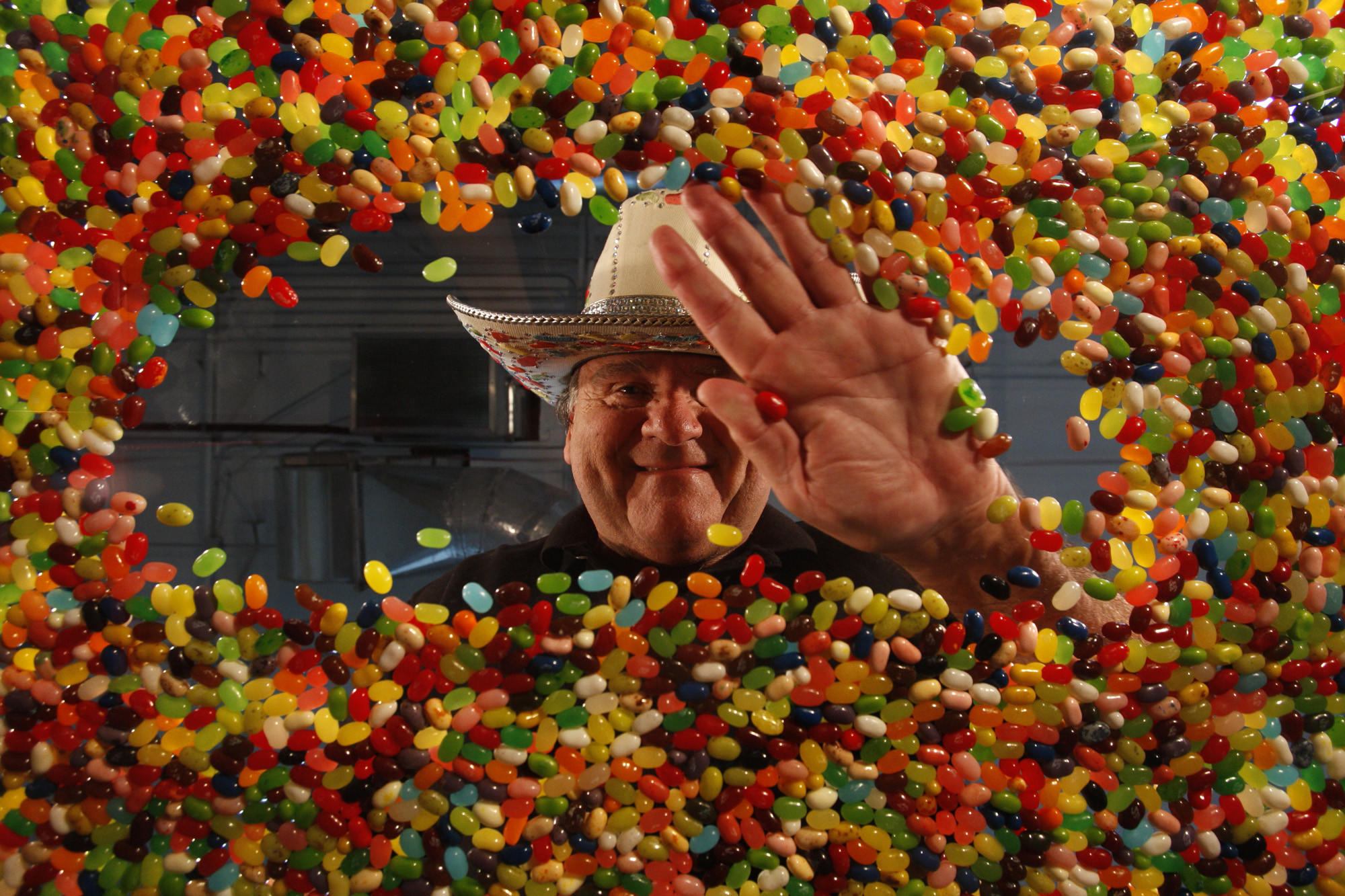 Jelly Belly inventor David Klein is shown in 2011.