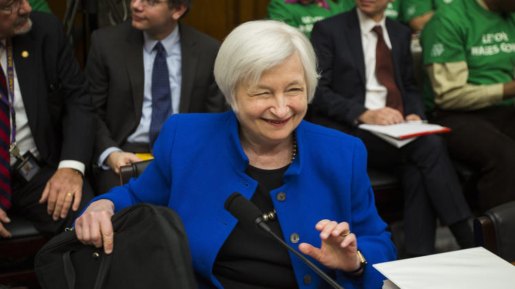 Fed Chair Yellen Tetsifies on Monetary Policy to Congress