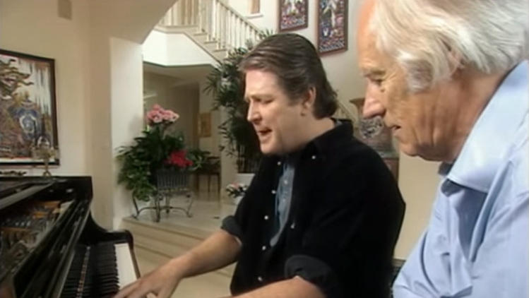 Brian Wilson and George Martin