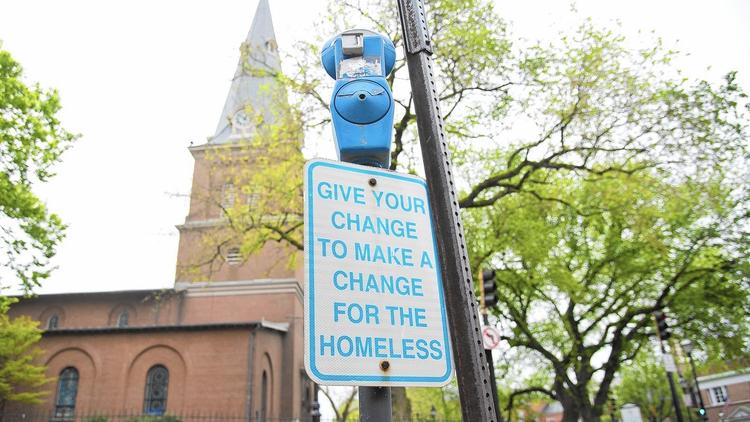 Change for the Homeless meters