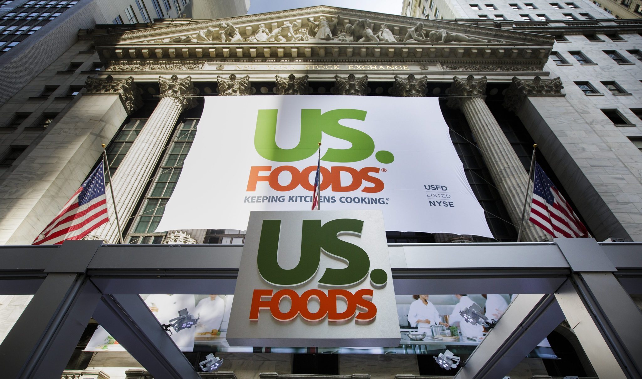 US Foods shares close higher after public debut Chicago Tribune