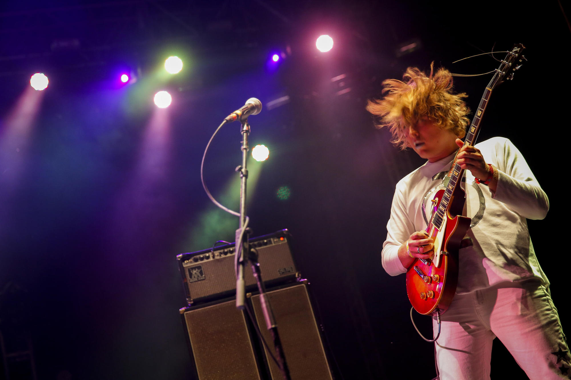Ty Segall performs at the FYF Fest on Aug. 23, 2014.