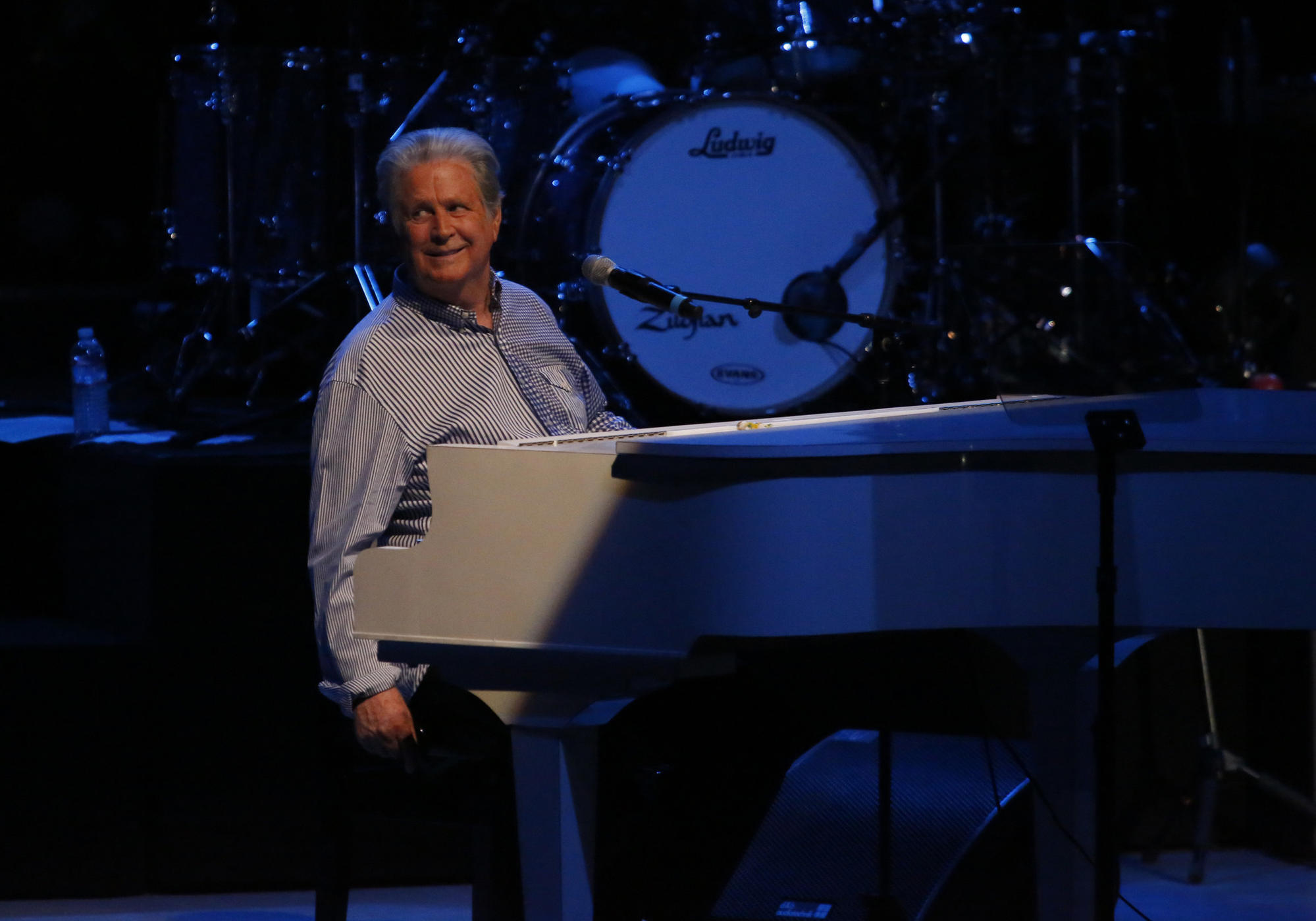 Brian Wilson performing at the Greek Theater on June 20, 2015.