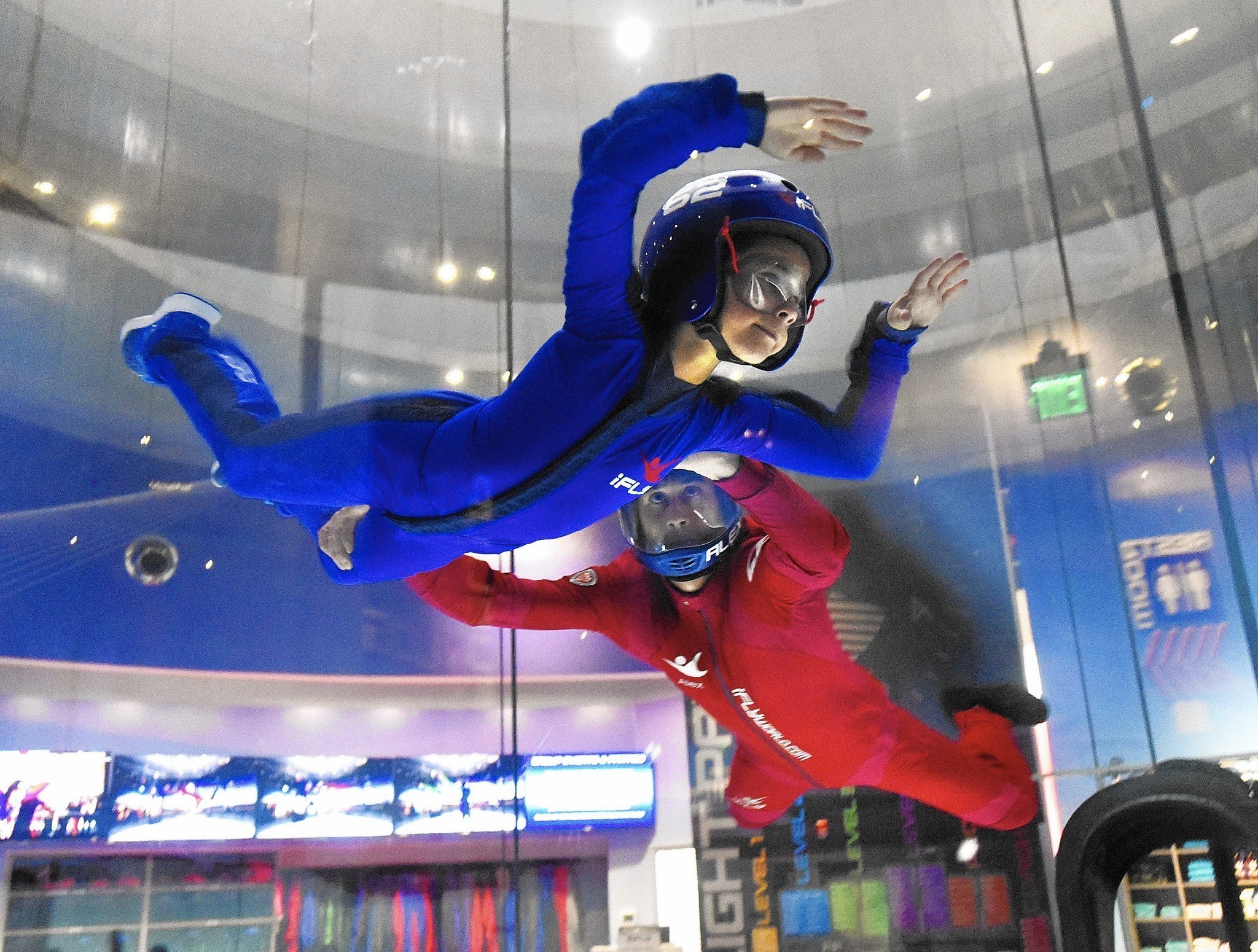 Area indoor skydiving facility lifts off with recent ...

