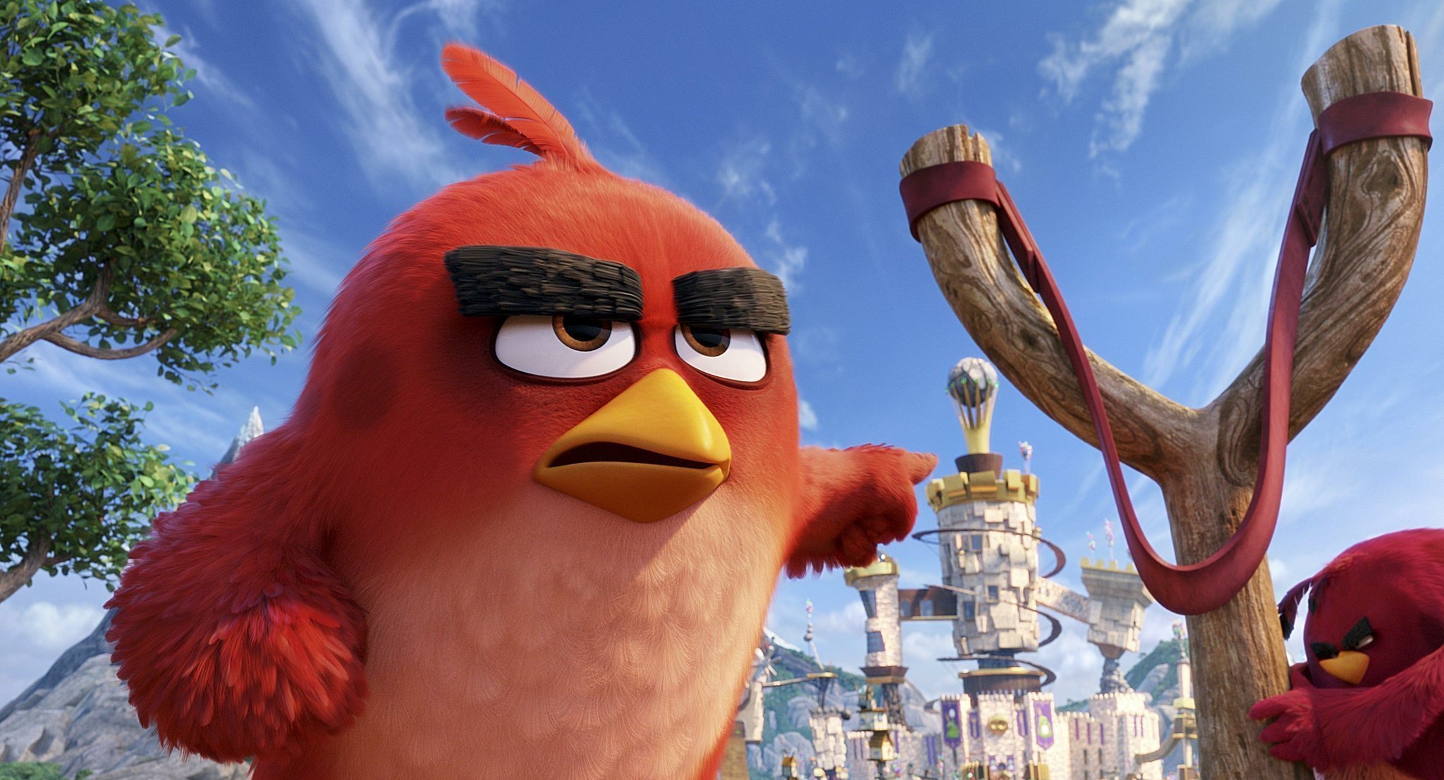Feathers fly on the big screen in 'Angry Birds' The San