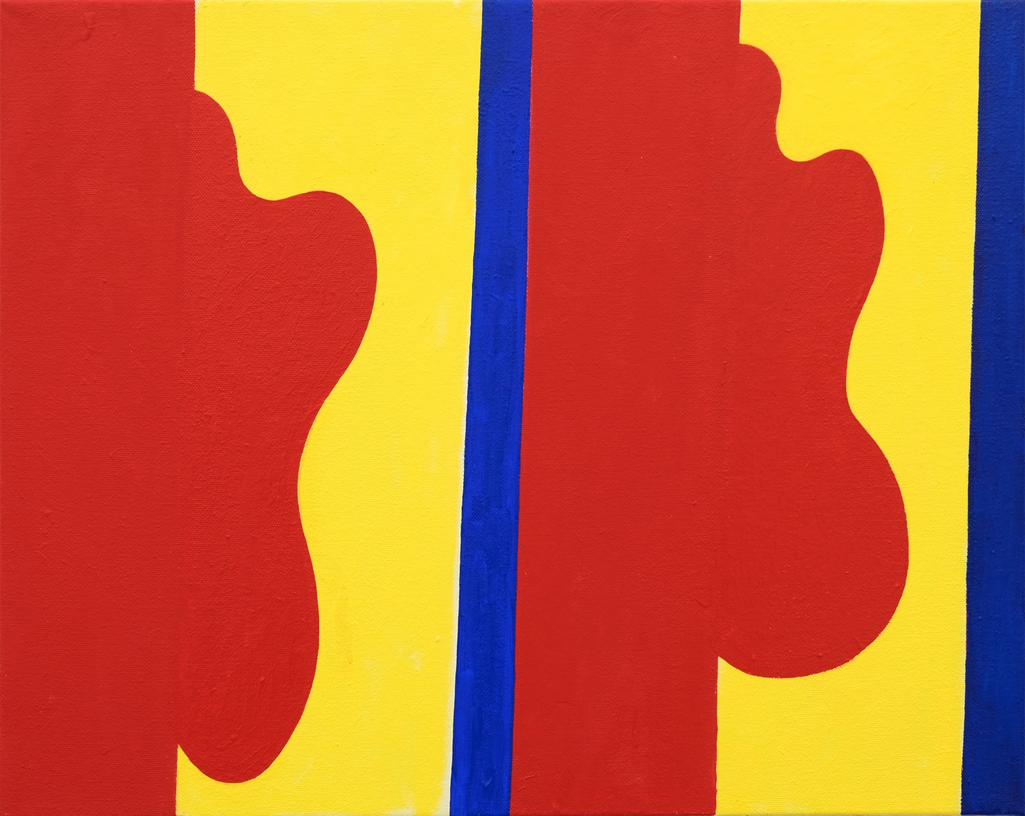 Andrew Masullo's “6432,” 2015-16, oil on canvas, 16 inches by 20 inches.