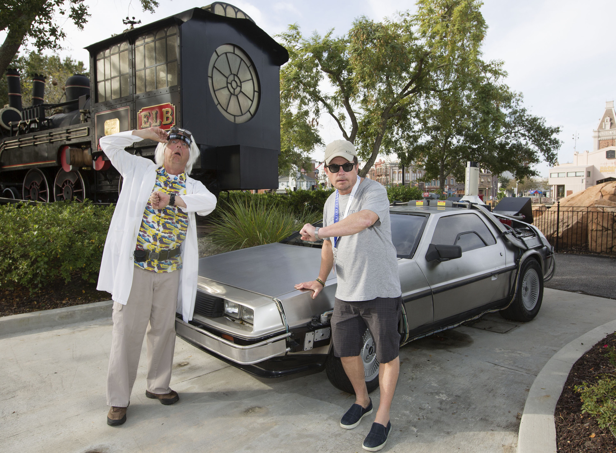 Picture it: Michael J. Fox at Universal Studios - Orlando Sentinel