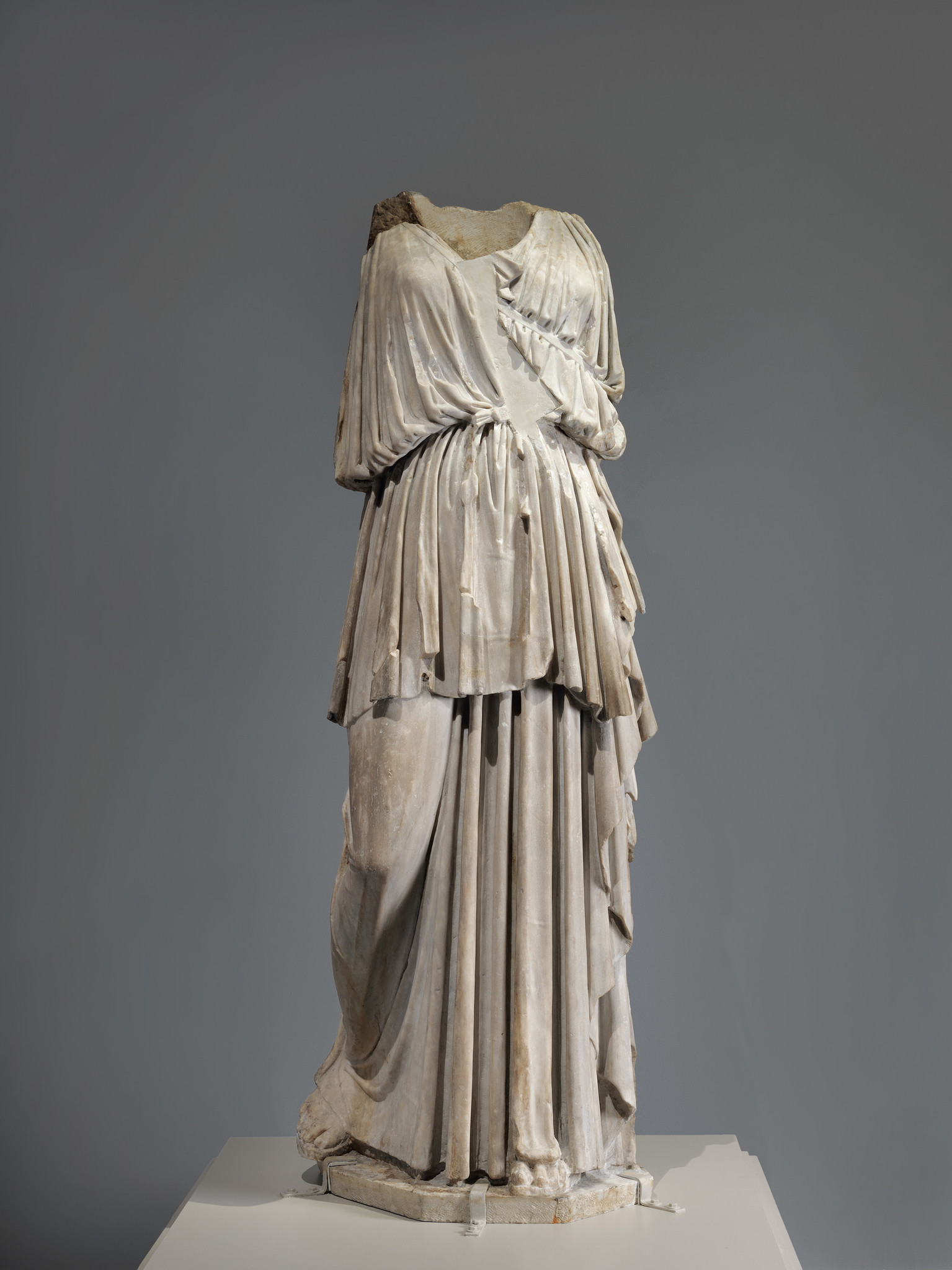 The Lansdowne Artemis, 1st century BC or AD, Roman, marble.