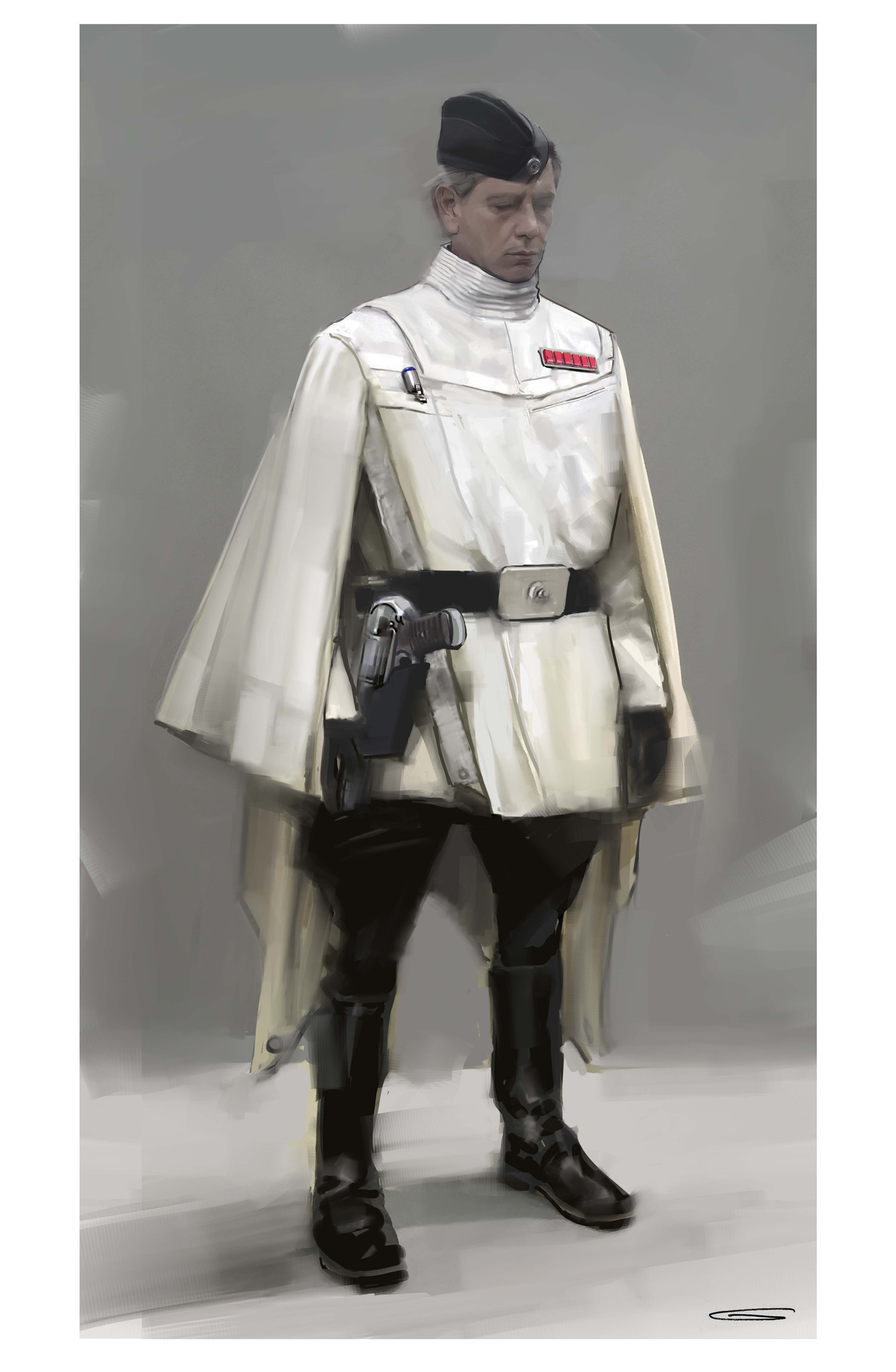 Concept Art for character Orson Krennic of 'Rogue One.'