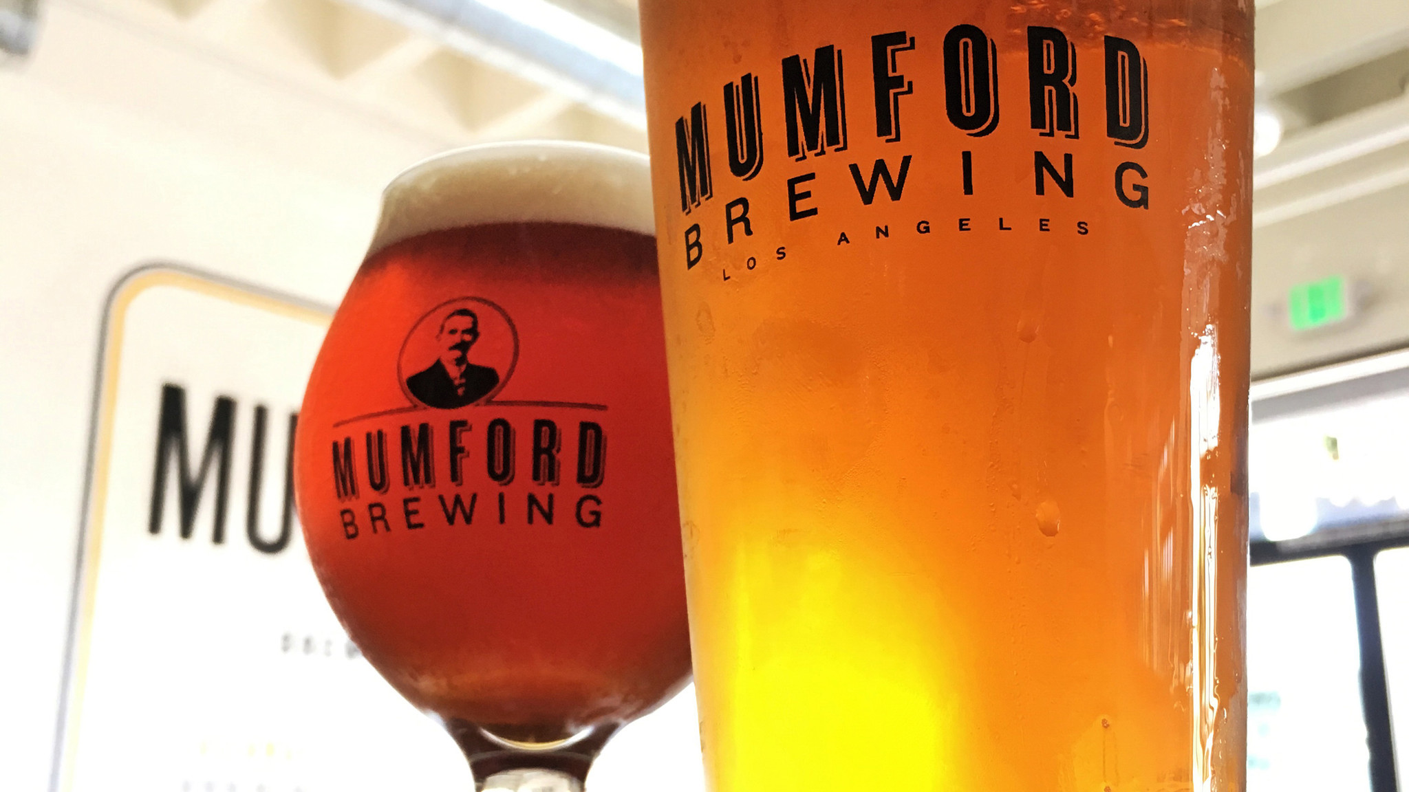 Mumford Brewing, half a mile west of the Arts District in downtown Los Angeles