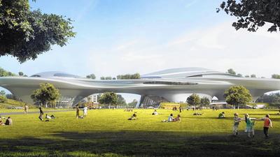 The Lucas Museum has landed in LA, no waterfront in sight
