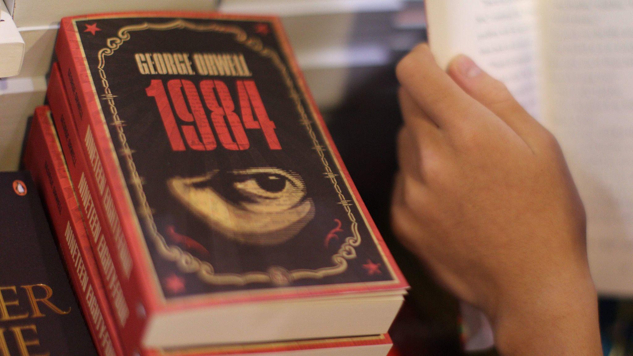 George Orwell's "1984" is in high demand.