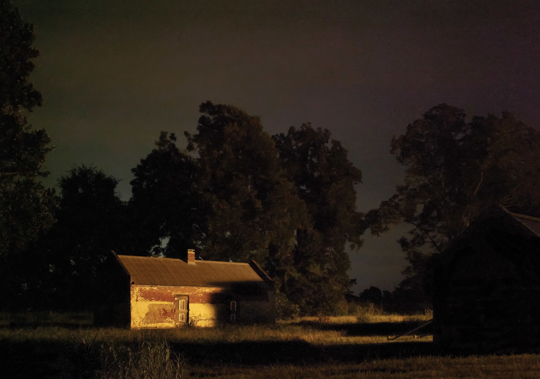 "Magnolia Plantation on the Cane River, Louisiana," 2013, from "In Through Darkness to Light: Photographs Along the Underground Railroad."