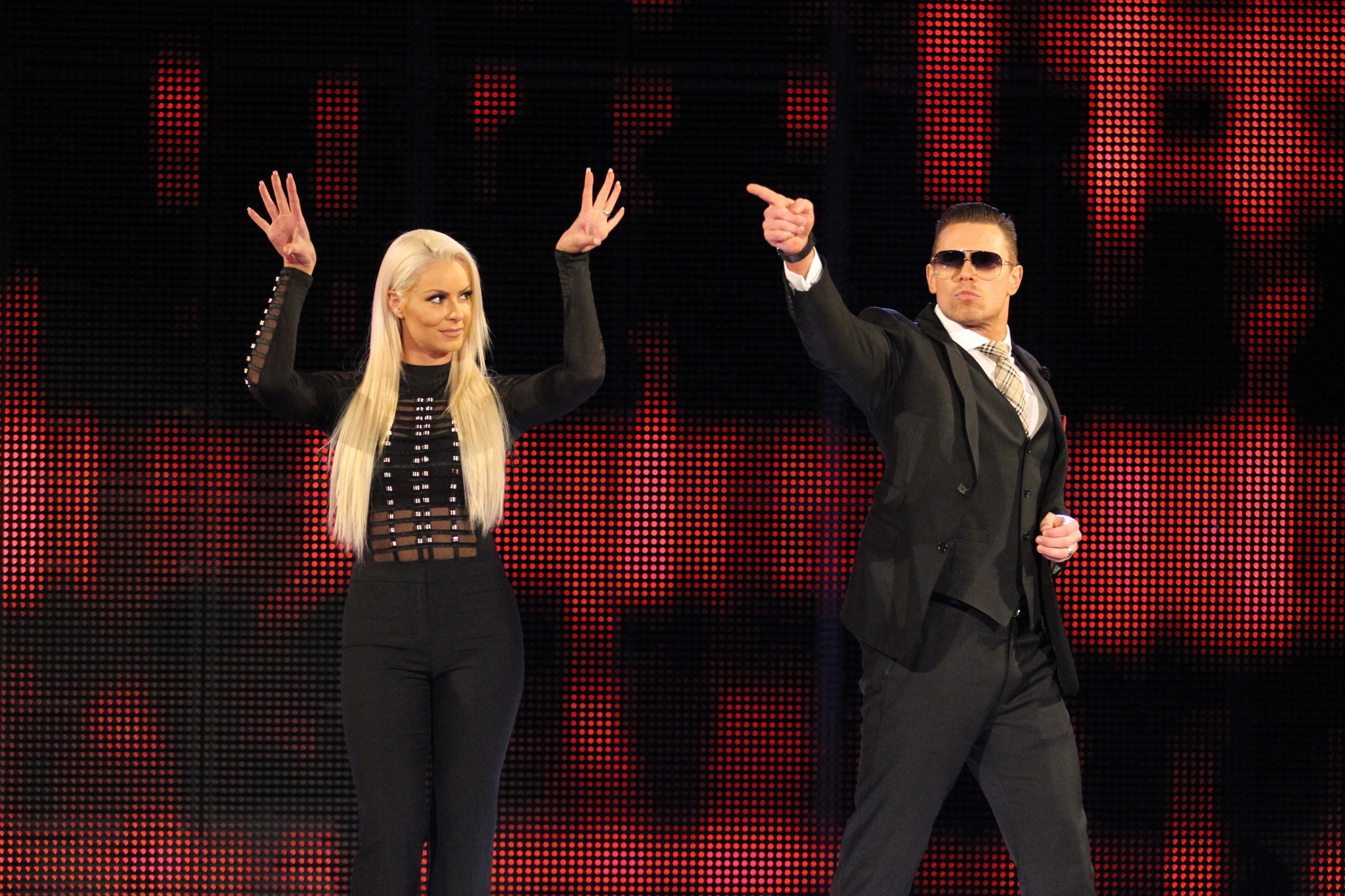 WWE's Maryse excited for tag-team match with husband The Miz - Orlando Sentinel