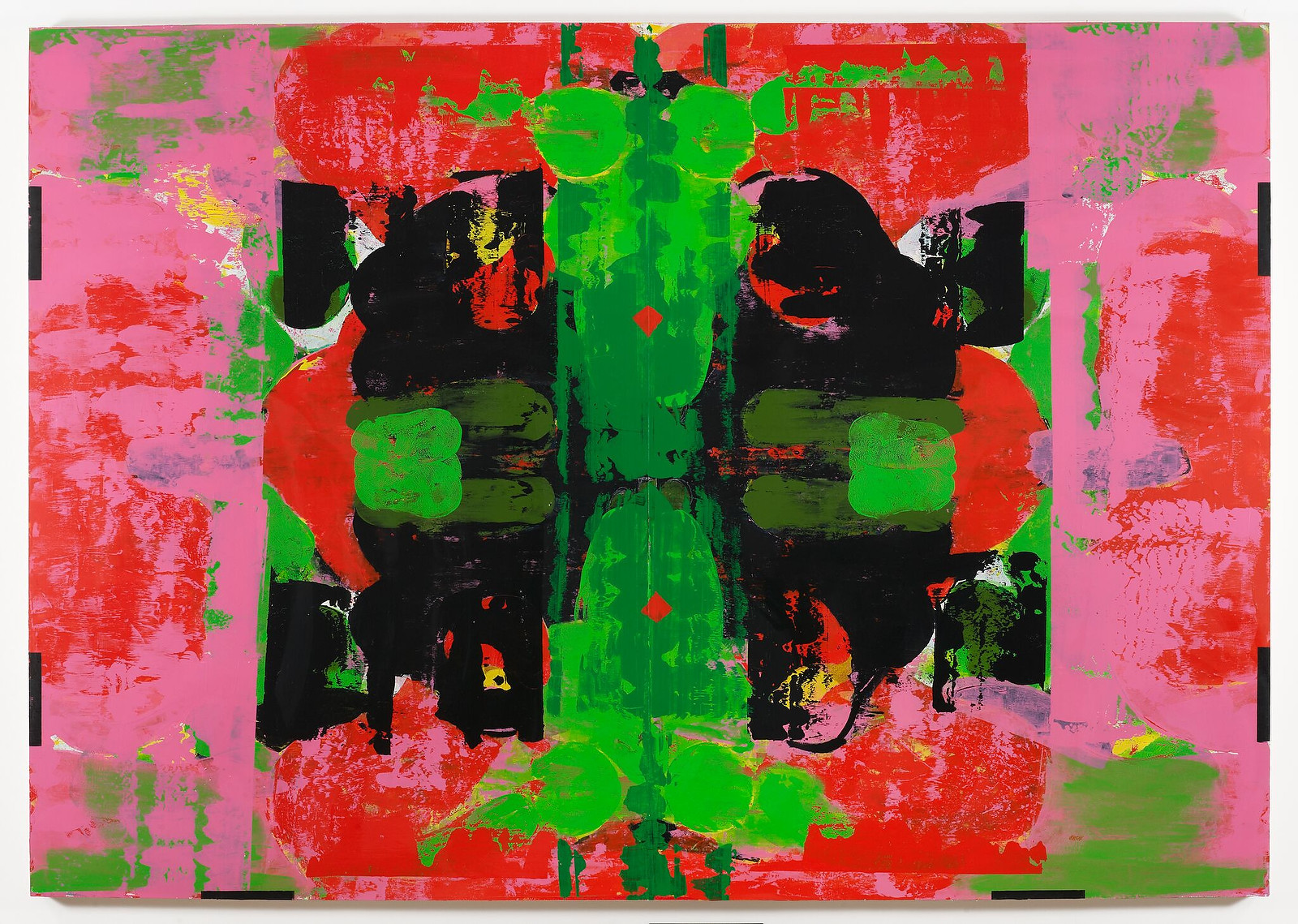 Kerry James Marshall, "Untitled (Blot)," 2014, acrylic on PVC panel
