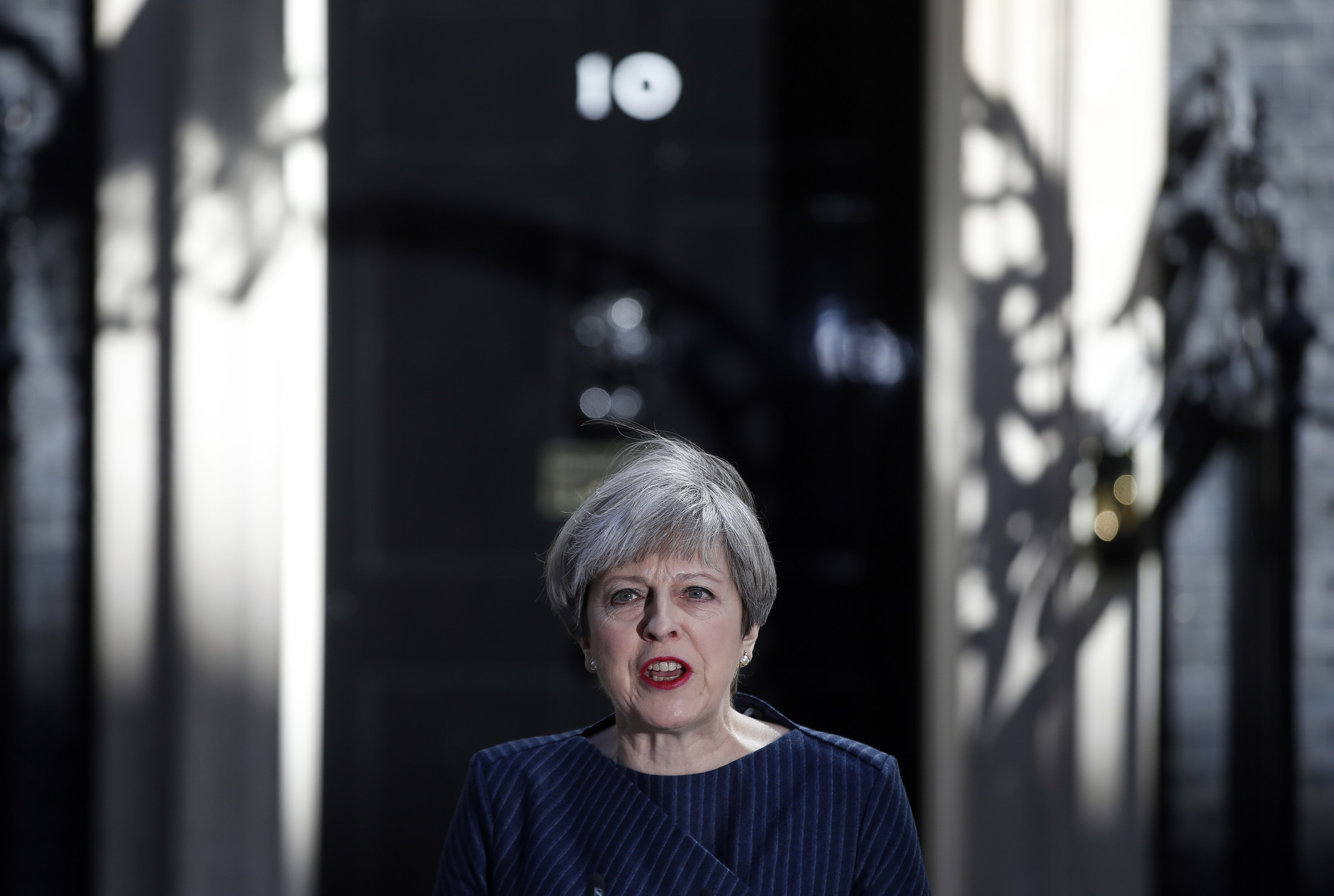Britain's prime minister calls for early general election in a shocking announcement ...2048 x 1376