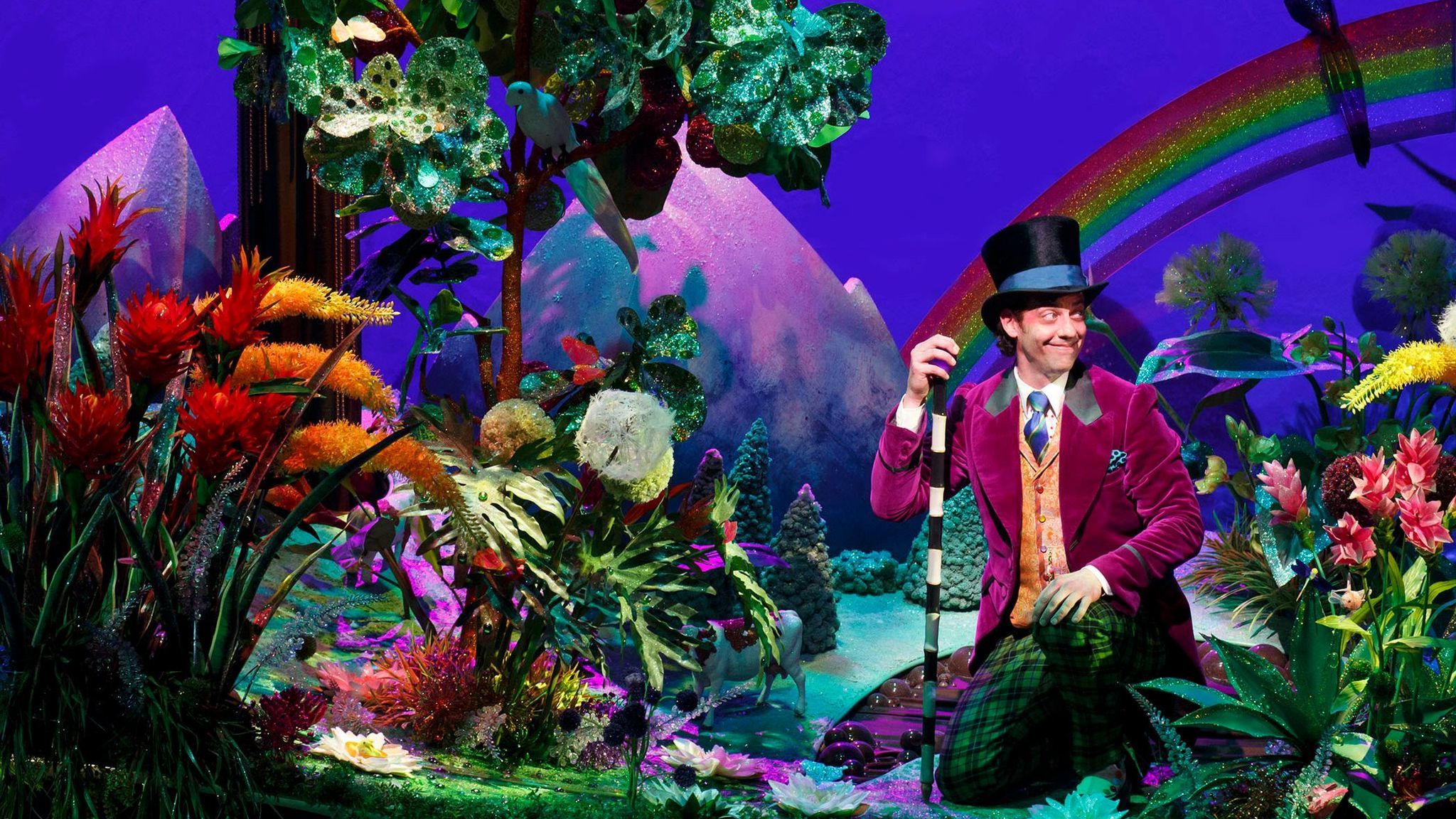 Christian Borle in "Charlie and the Chocolate Factory."