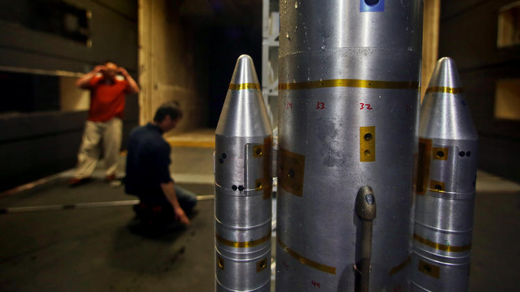 Pictures: NASA Langley Wind Tunnel Rocket Test