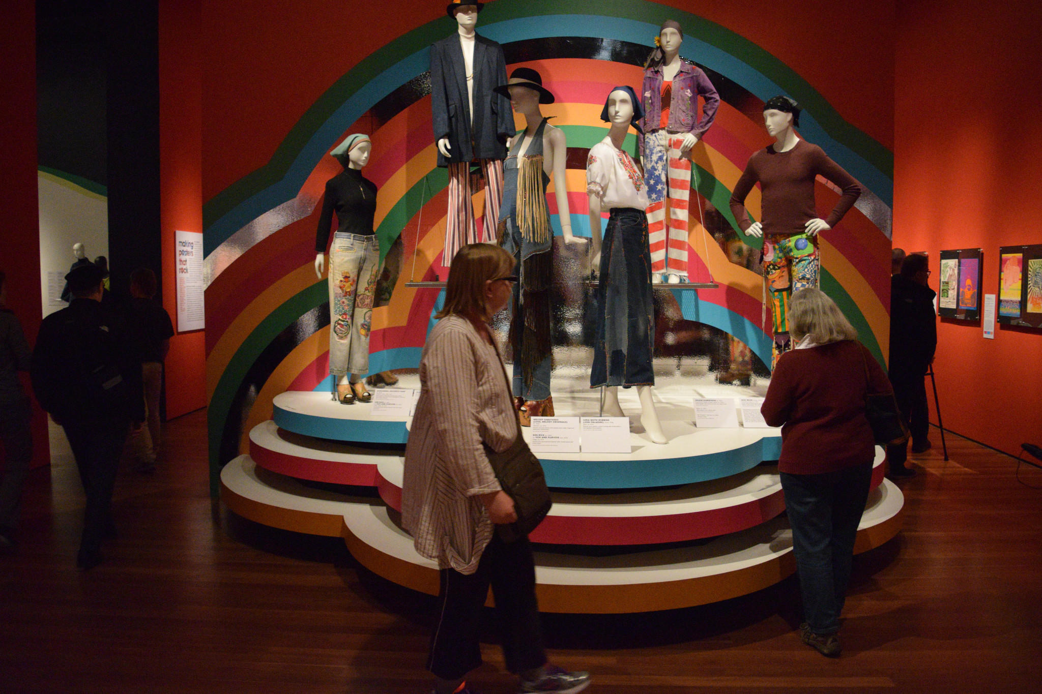 The De Young Museum in San Francisco has an exhibition dedicated to the 50th anniversary of San Francisco's Summer of Love. The fashion of the '60s is woven throughout the exhibit.