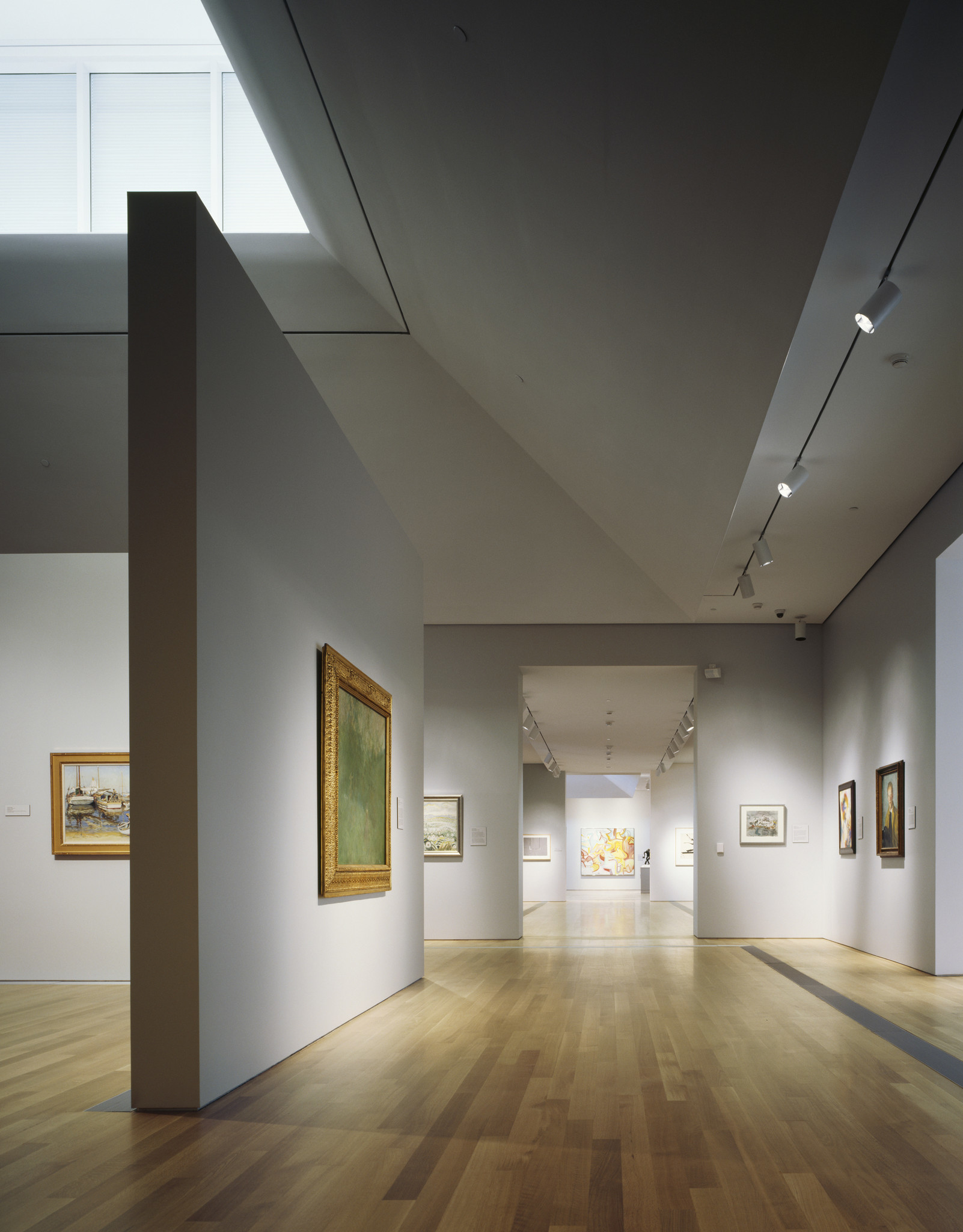 A view of the galleries at the Grand Rapids Art Museum.