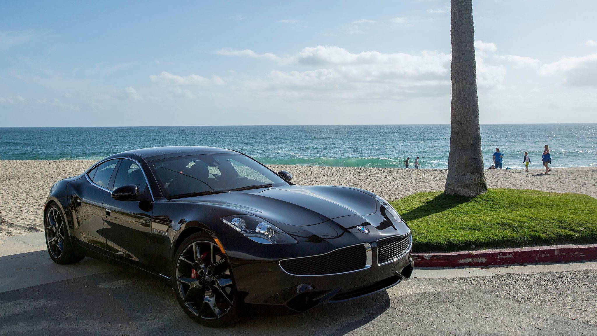 The sleek, low slung Revero features design language from the pen of Henrik Fisker, whose company of that name built the original Karma.