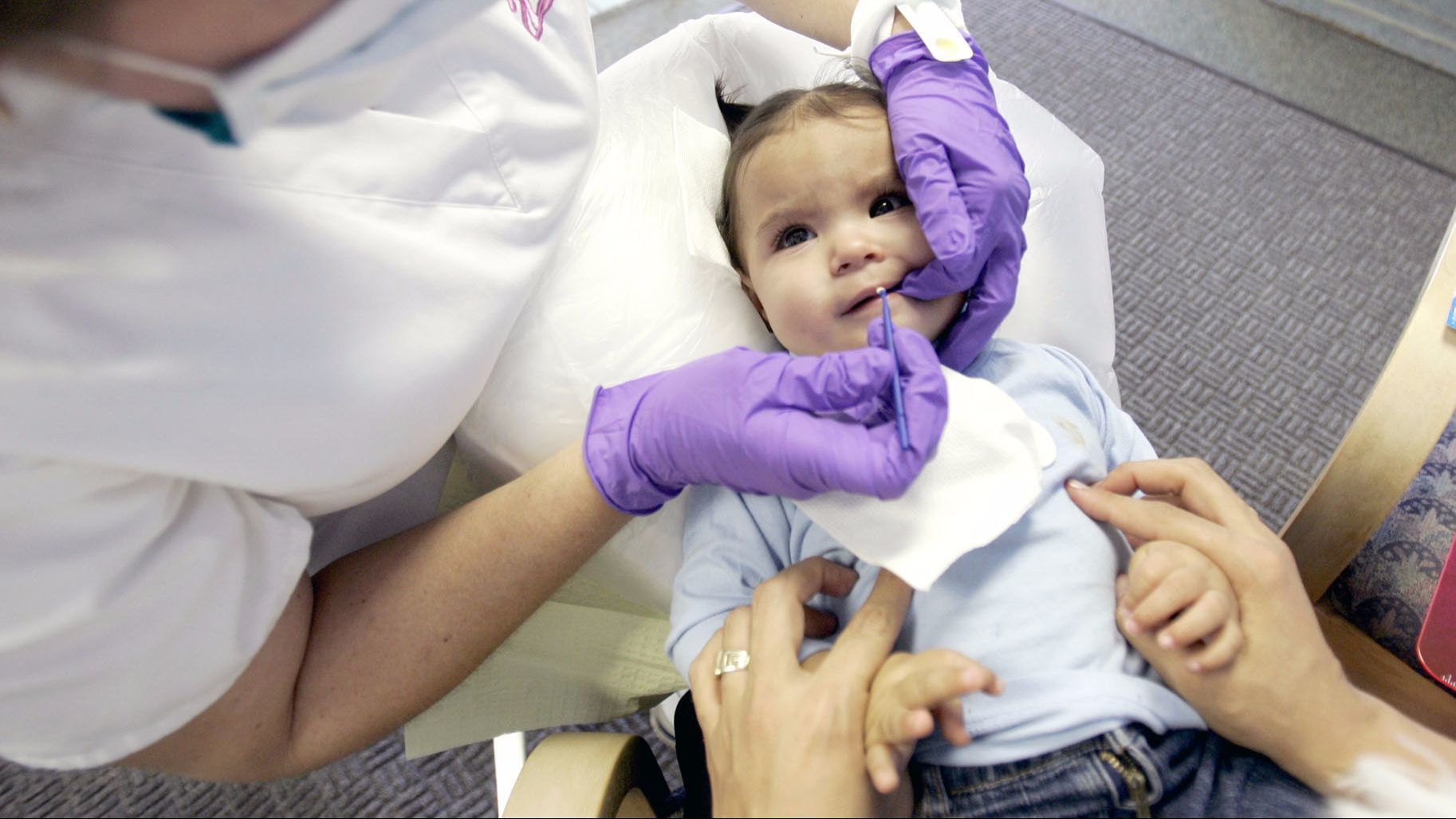 One of the problems with giving juice to infants and toddlers is the risk of tooth decay.