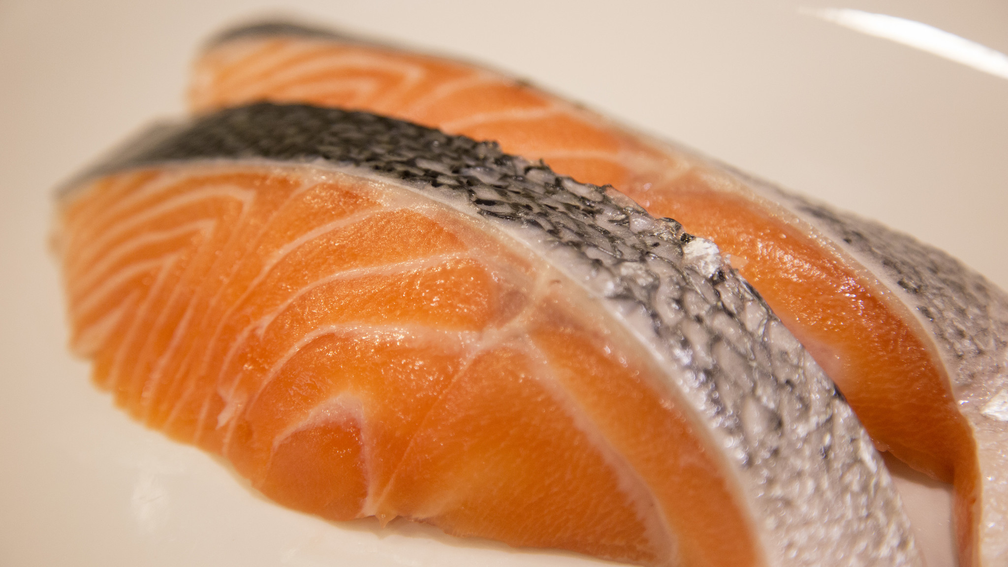 Most farm-raised salmon is considered unsustainable.