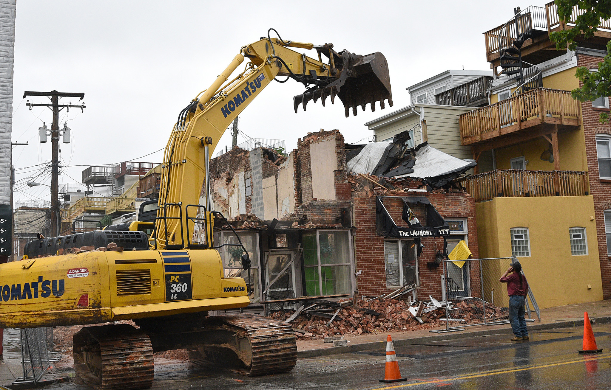 Demolition notice arrives days after Baltimore building already torn