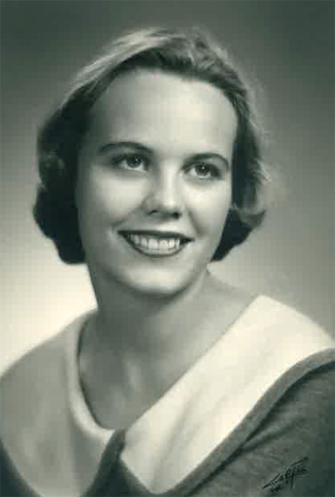 Sue Finley, as photographed in 1957.