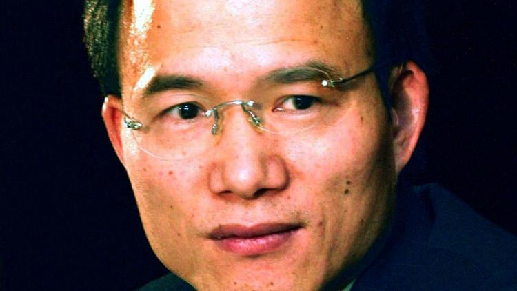This March 2004 photo shows Guo Guangchang, chairman of Fosun International Ltd.