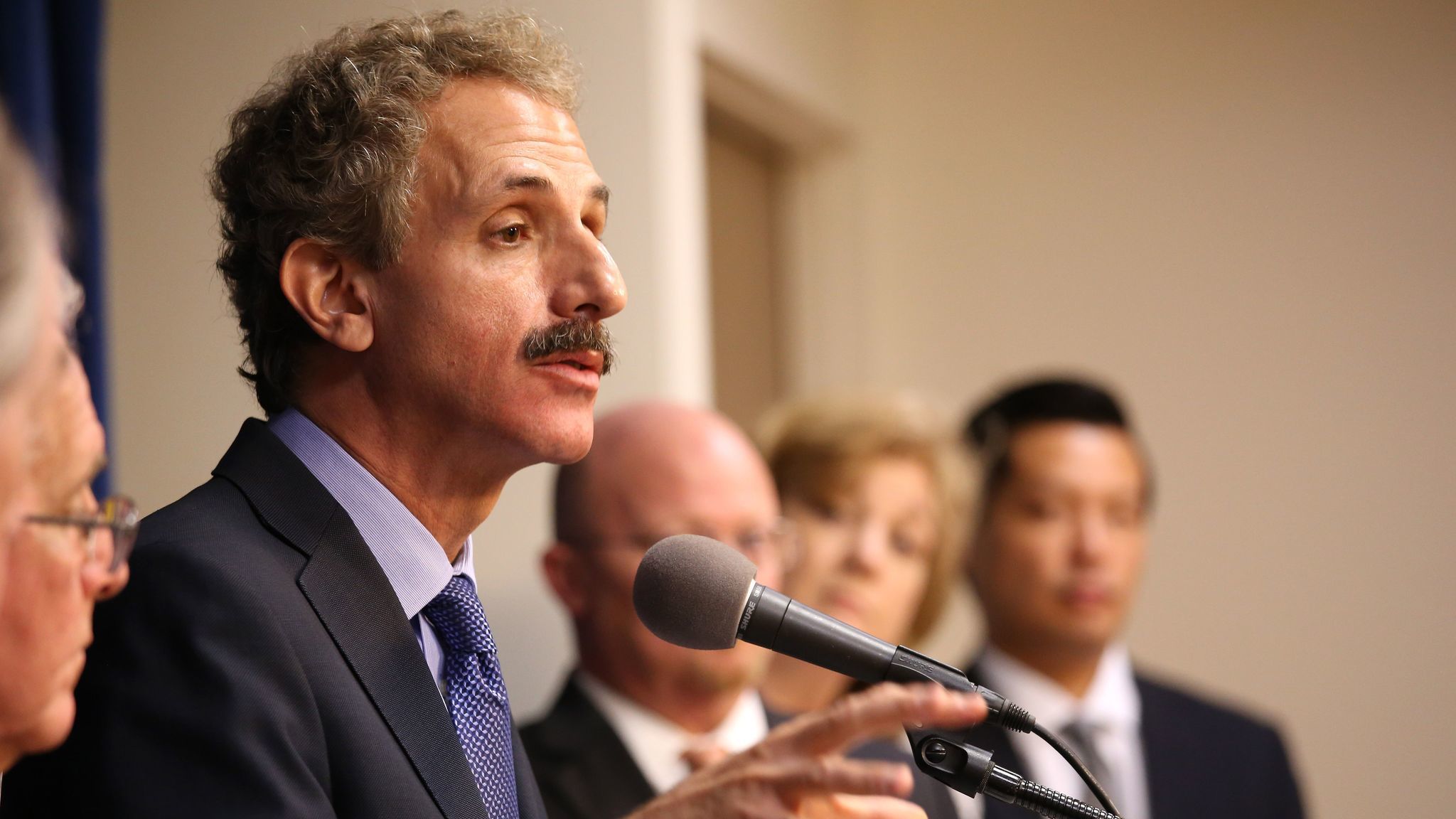 Los Angeles City Atty. Mike Feuer is among several prosecutors who signed a letter against Atty. Gen. Jeff Sessions' criminal sentencing priorities.
