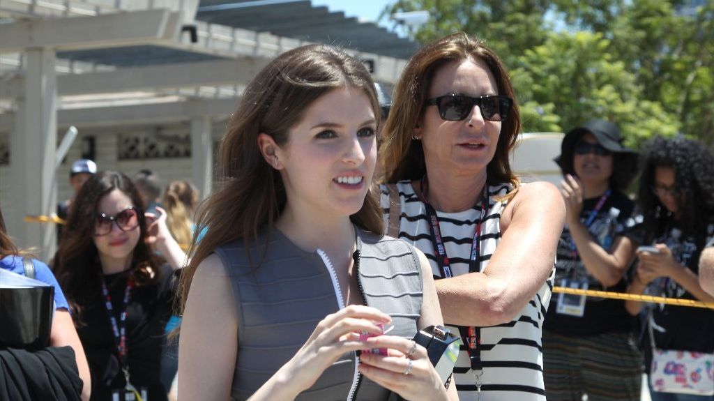 Fans, cosplayers, exhibitors and the meida showed up on Comic-Con Day 1 outside and in the lobby of the San Diego Convention Center |Actress Anna Kendrick spotted, headed to the IMDB yacht near Bayfront Park.