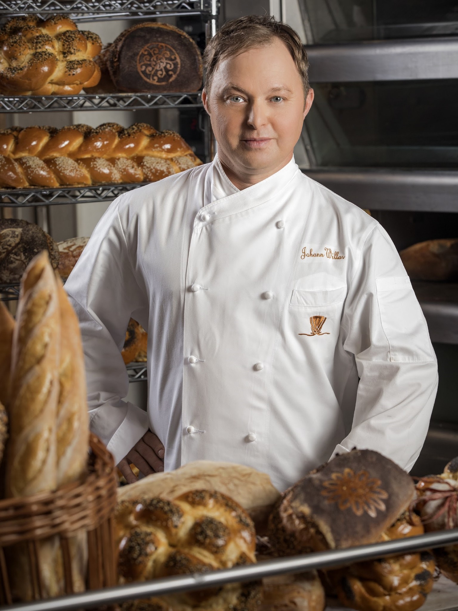 Johann Willar is Wynn's master bread baker.