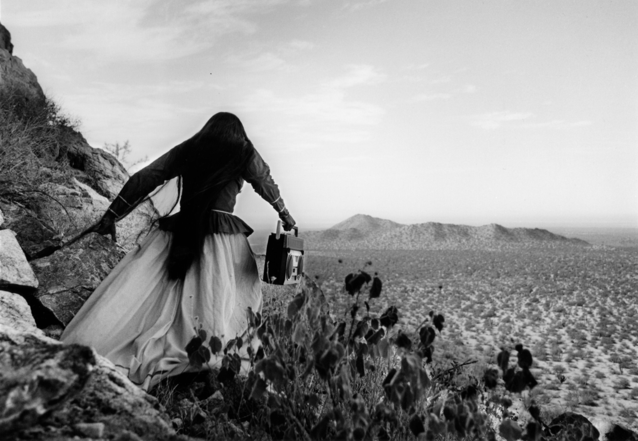 "Angel Woman, Sonora Desert, Mexico," 1979 — from a series devoted to the Seri people of northern Mexico.