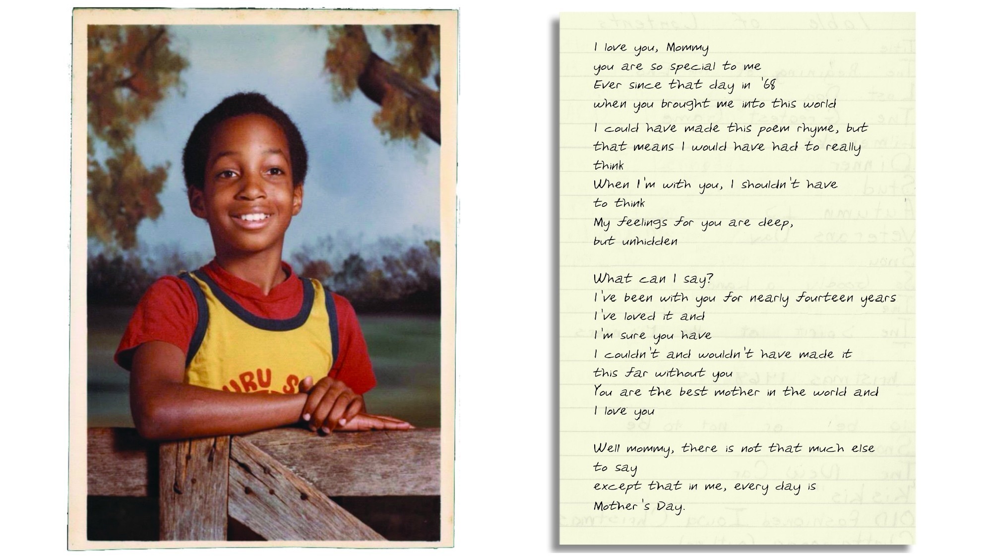 Kwame Alexander and an untitled poem